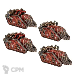 Описание картинки Karacnos Assault Tank Squadron от MiniaturesFAN по цене 5 227руб | Свободный Рынок Миниатюр - СРМ