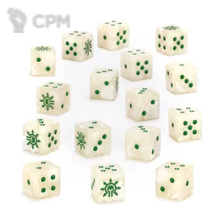 Описание картинки Chaos Knights Dice Set от MiniaturesFAN по цене 4 433руб | Свободный Рынок Миниатюр - СРМ