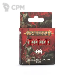 Описание картинки Flesh-eater Courts Dice Set от MiniaturesFAN по цене 4 989руб | Свободный Рынок Миниатюр - СРМ