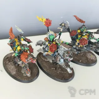 Описание картинки Gloomspite gitz от Paul811 по цене 9 500руб | Свободный Рынок Миниатюр - СРМ