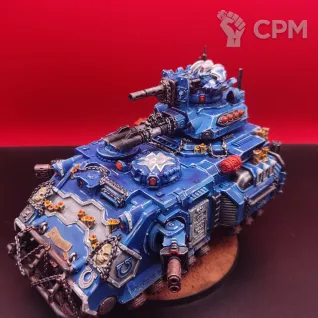 Описание картинки Warhammer 40k — Gladiator / Impulsor Ultramarines, все закачки, покрас, SLA №2 от Жидкий Пират по цене 8 500руб | Свободный Рынок Миниатюр - СРМ