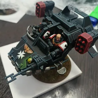 Описание картинки Land Speeder №2 от Potreblord по цене 1 500руб | Свободный Рынок Миниатюр - СРМ