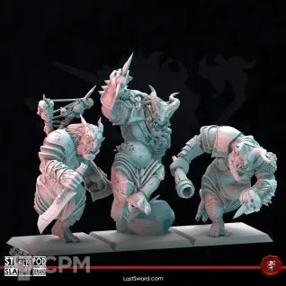 Описание картинки chaos trolls от Daniilfedyakov по цене 1 450руб | Свободный Рынок Миниатюр - СРМ