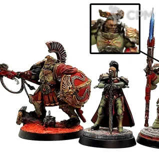 Описание картинки Adeptus Custodes army от KhornyBabe  по цене 50 000руб | Свободный Рынок Миниатюр - СРМ