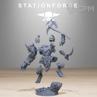 Описание картинки Daemon Prince от Мастерская 3D Gia по цене 1 000руб | Свободный Рынок Миниатюр - СРМ
