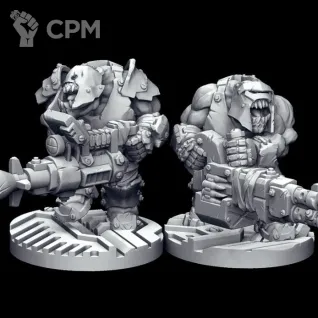 Описание картинки ORC NOBZ от Kapers Point по цене 1 071руб | Свободный Рынок Миниатюр - СРМ