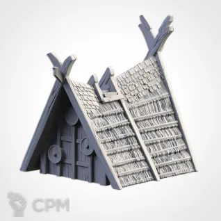 Описание картинки Дом викинга 5 от Северная печать по цене 1 200руб | Свободный Рынок Миниатюр - СРМ