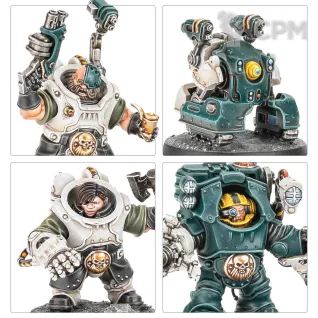 Описание картинки Набор миниатюр Warhammer Necromunda Ironhead Squat Charter Masters and Drill Masters от Дауран по цене 4 400руб | Свободный Рынок Миниатюр - СРМ