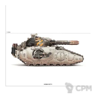 Описание картинки L/A: GLAIVE SUPER-HEAVY SPEC. WPNS TANK от SectorA13 по цене 66 666руб | Свободный Рынок Миниатюр - СРМ