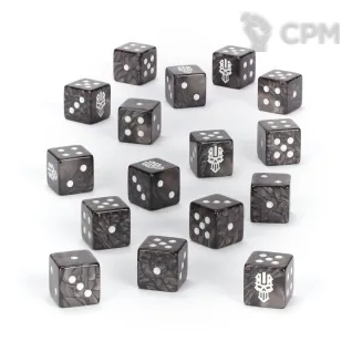 Описание картинки WARHAMMER 40000: IRON WARRIORS DICE от SectorA13 по цене 66 666руб | Свободный Рынок Миниатюр - СРМ