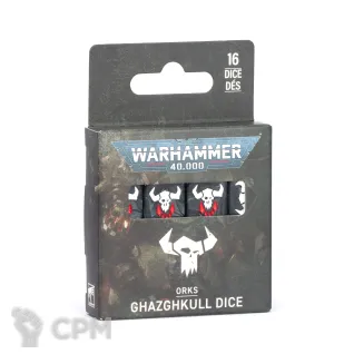 Описание картинки ORKS: GHAZGHKULL DICE от SectorA13 по цене 66 666руб | Свободный Рынок Миниатюр - СРМ