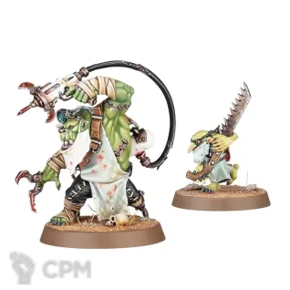 Описание картинки Armageddon: Orks Painboy + 1 Grot Orderly от GLOM по цене 2 100руб | Свободный Рынок Миниатюр - СРМ