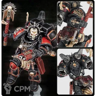 Описание картинки Armageddon: Chaplain with Jump Pack от GLOM по цене 3 500руб | Свободный Рынок Миниатюр - СРМ