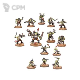 Описание картинки 10 Ork Boyz and 5 Gretchin ( Armageddon) от 40000ForDudes по цене 1 500руб | Свободный Рынок Миниатюр - СРМ