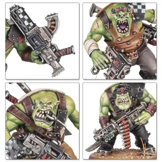 Описание картинки Armageddon: 10 Ork Boyz + 5 Gretchins от GLOM по цене 3 500руб | Свободный Рынок Миниатюр - СРМ