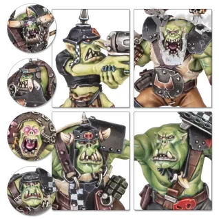 Описание картинки Armageddon: 10 Ork Boyz + 5 Gretchins от GLOM по цене 3 500руб | Свободный Рынок Миниатюр - СРМ