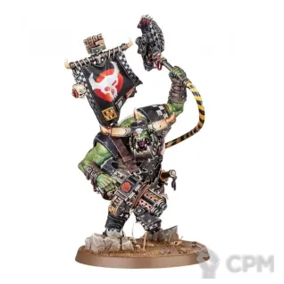 Описание картинки Warboss (Armageddon) от 40000ForDudes по цене 700руб | Свободный Рынок Миниатюр - СРМ
