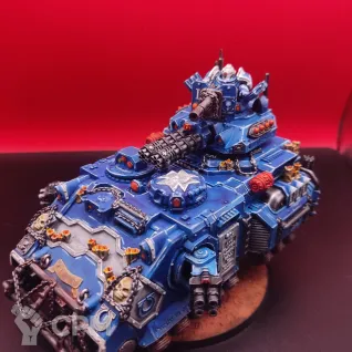 Описание картинки Warhammer 40k — Gladiator / Impulsor Ultramarines, все закачки, покрас, SLA №2 от Жидкий Пират по цене 8 500руб | Свободный Рынок Миниатюр - СРМ