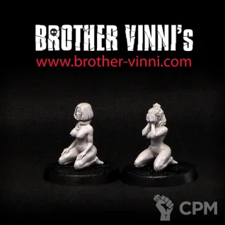 Описание картинки 2 slavegirls kneeling (2 models) от Brother Vinni по цене 820руб | Свободный Рынок Миниатюр - СРМ