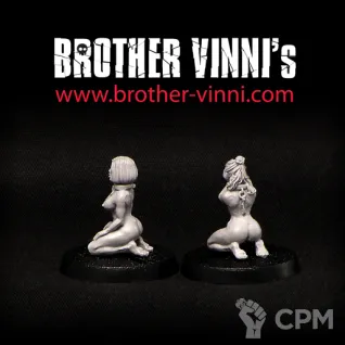 Описание картинки 2 slavegirls kneeling (2 models) от Brother Vinni по цене 820руб | Свободный Рынок Миниатюр - СРМ