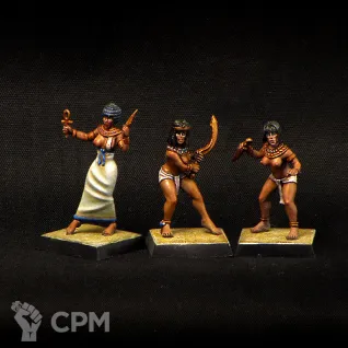 Описание картинки armed egyptian girls( 3 models) от Brother Vinni по цене 1 148руб | Свободный Рынок Миниатюр - СРМ