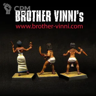 Описание картинки armed egyptian girls( 3 models) от Brother Vinni по цене 1 148руб | Свободный Рынок Миниатюр - СРМ