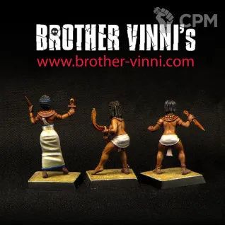 Описание картинки armed egyptian girls( 3 models) от Brother Vinni по цене 1 148руб | Свободный Рынок Миниатюр - СРМ