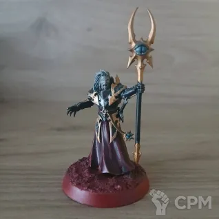 Описание картинки Chaos Sorcerer Lord от KANH по цене 2 000руб | Свободный Рынок Миниатюр - СРМ