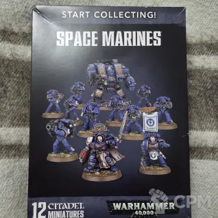 Описание картинки Start collecting. Space marines от User37934 по цене 13 500руб | Свободный Рынок Миниатюр - СРМ