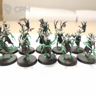Описание картинки Sylvaneth Dryads от Nighttear по цене 4 000руб | Свободный Рынок Миниатюр - СРМ