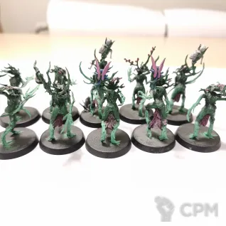Описание картинки Sylvaneth Dryads от Nighttear по цене 4 000руб | Свободный Рынок Миниатюр - СРМ
