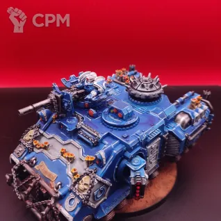 Описание картинки Warhammer 40k — Gladiator / Impulsor Ultramarines, все закачки, покрас, SLA №2 от Жидкий Пират по цене 8 500руб | Свободный Рынок Миниатюр - СРМ