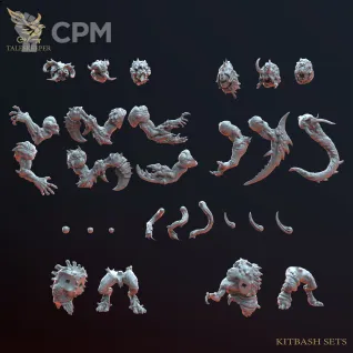 Описание картинки Chaos spawn от Daniilfedyakov по цене 550руб | Свободный Рынок Миниатюр - СРМ