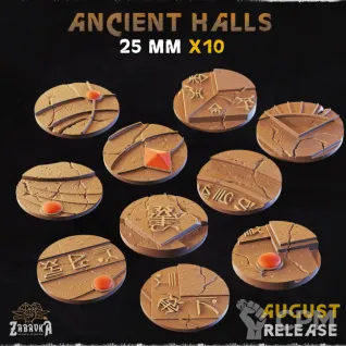 Описание картинки Ancient Halls Base 25мм от 3Д-Печка по цене 35руб | Свободный Рынок Миниатюр - СРМ