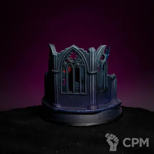 Описание картинки Black Templars Emperor's Champion от LDBits по цене 15 000руб | Свободный Рынок Миниатюр - СРМ