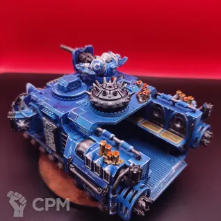 Описание картинки Warhammer 40k — Gladiator / Impulsor Ultramarines, все закачки, покрас, SLA №2 от Жидкий Пират по цене 8 500руб | Свободный Рынок Миниатюр - СРМ