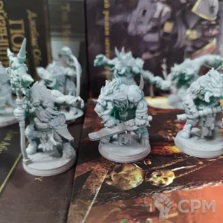 Описание картинки + Corrupted_Beasts + Культисты от WastelandMiniatures по цене 770руб | Свободный Рынок Миниатюр - СРМ