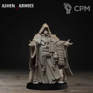 Описание картинки Mendelist Ammo Monk от Manufactorum76 по цене 400руб | Свободный Рынок Миниатюр - СРМ