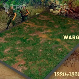 Описание картинки Игровое поле "Джунгли" bm024a 6'х4' от WargamePrint по цене 3 450руб | Свободный Рынок Миниатюр - СРМ