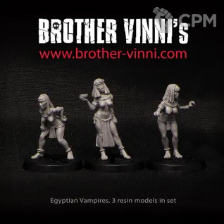 Описание картинки egyptian vampires (3 models) от Brother Vinni по цене 1 148руб | Свободный Рынок Миниатюр - СРМ
