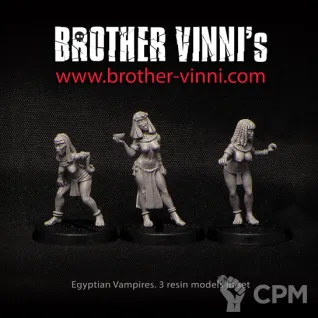 Описание картинки egyptian vampires (3 models) от Brother Vinni по цене 1 148руб | Свободный Рынок Миниатюр - СРМ