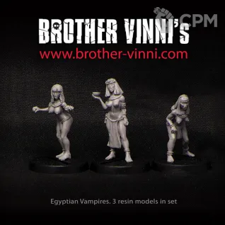 Описание картинки egyptian vampires (3 models) от Brother Vinni по цене 1 148руб | Свободный Рынок Миниатюр - СРМ