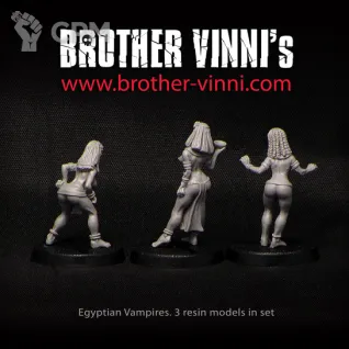 Описание картинки egyptian vampires (3 models) от Brother Vinni по цене 1 148руб | Свободный Рынок Миниатюр - СРМ