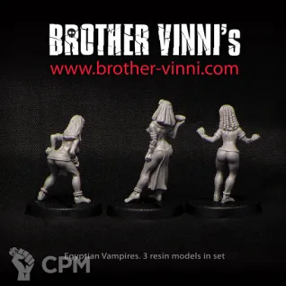 Описание картинки egyptian vampires (3 models) от Brother Vinni по цене 1 148руб | Свободный Рынок Миниатюр - СРМ