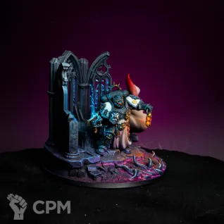 Описание картинки Black Templars Emperor's Champion от LDBits по цене 15 000руб | Свободный Рынок Миниатюр - СРМ