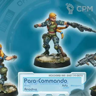 Описание картинки Ariadna Para-Commando (Rifle) от Grag18 по цене 200руб | Свободный Рынок Миниатюр - СРМ