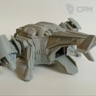 Описание картинки Grasshopper Small Dropship от Printopocalypse 3D по цене 1 500руб | Свободный Рынок Миниатюр - СРМ