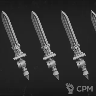 Описание картинки мечи тип Warden (правая рука) от LDBits по цене 547руб | Свободный Рынок Миниатюр - СРМ