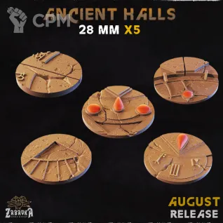 Описание картинки Ancient Halls Base 28мм от 3Д-Печка по цене 40руб | Свободный Рынок Миниатюр - СРМ