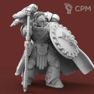 Описание картинки Минотавры#2(болтеры/пиломечи) от 3D Wargaming по цене 250руб | Свободный Рынок Миниатюр - СРМ